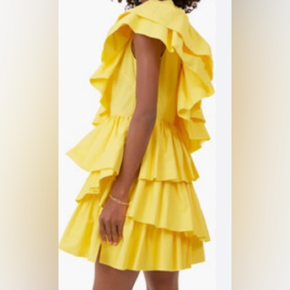 Tuckernuck Hyacinth House YELLOW RUFFLE SOFIE MINI DRESS × 1
Yellow / S - Picture 2 of 4